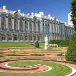 St. Petersburg tuin Peterhof